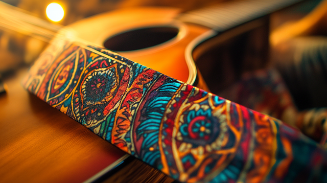 Correia Guitarra Personalizada: Ideias Criativas para Você Correia Guitarra Personalizada: Ideias Criativas para Você