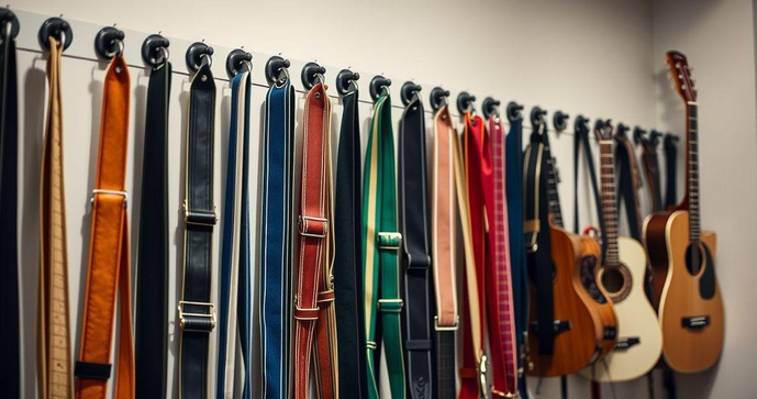 Como escolher a correia de guitarra perfeita para seu estilo Como escolher a correia de guitarra perfeita para seu estilo