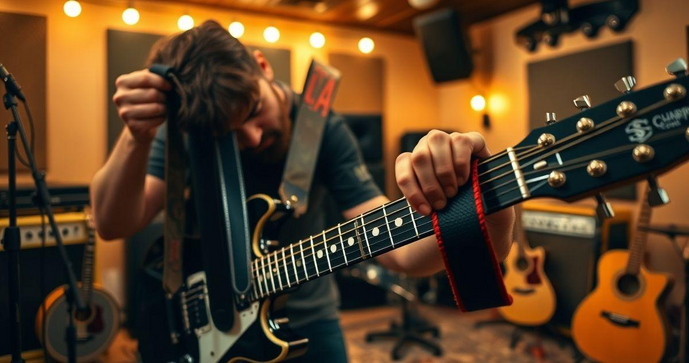 Como Escolher a Melhor Correia de Guitarra para seu Estilo Musical Como Escolher a Melhor Correia de Guitarra para seu Estilo Musical