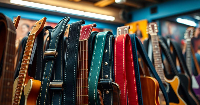 Correias de Guitarra: Escolha a Ideal para Seu Estilo
