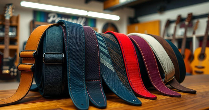 Correias para Guitarra: Como Escolher a Ideal para Você Correias para Guitarra: Como Escolher a Ideal para Você