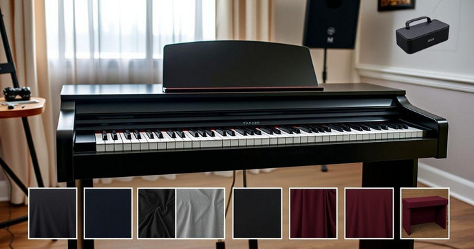 Como Escolher a Melhor Capa para Piano Digital de 88 Teclas Como Escolher a Melhor Capa para Piano Digital de 88 Teclas